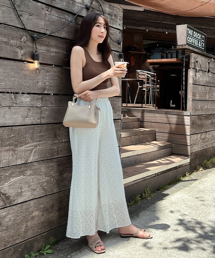 ENC stripe american ストライプアメスリニットタンクトップ 楽天市場】ENC エンク stripe american sleeve knit tank top