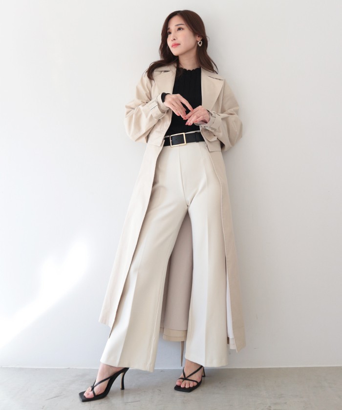 Deuxieme Classe【新品】定価9.7万 good vibe コート ニットコート(コート)｜EPOCA(エポカ)のファッション通販
