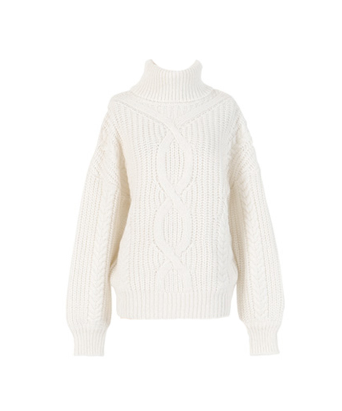 Italian wool cable knit