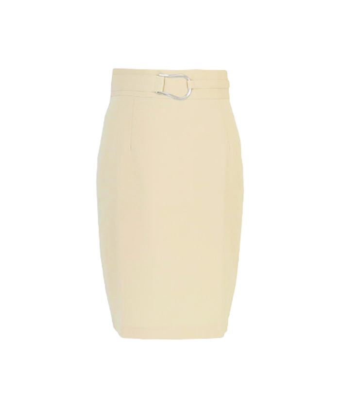 Buckle design tight skirt