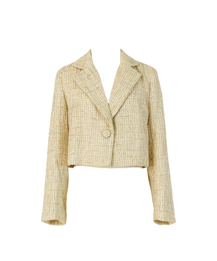 Tweed cropped jacket
